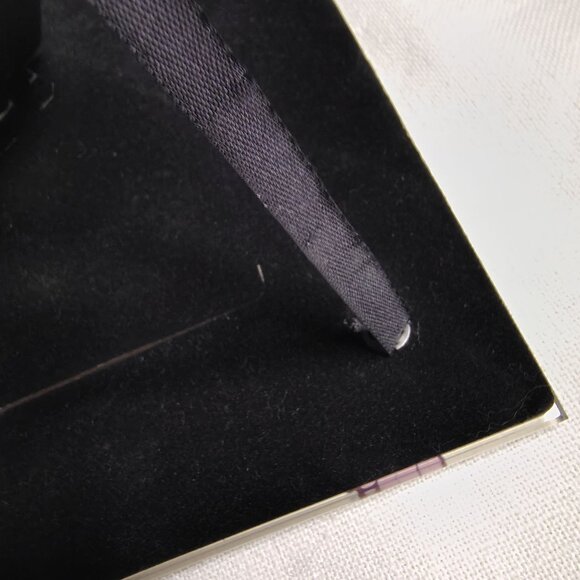 Stonebriar Mosaid Glass Photo Frame 4x6 Butterflies Purple Cream Iridescent Tile - Picture 6 of 15